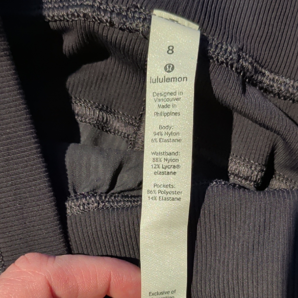 Lululemon Black Leggings Only Worn 2 Times
